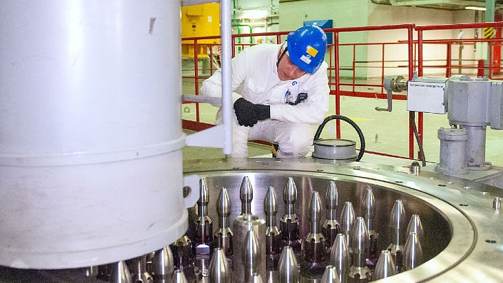 Pilot operation completed of fuel with minor actinides