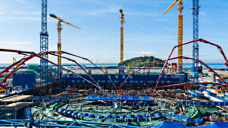Construction under way of third Taipingling unit